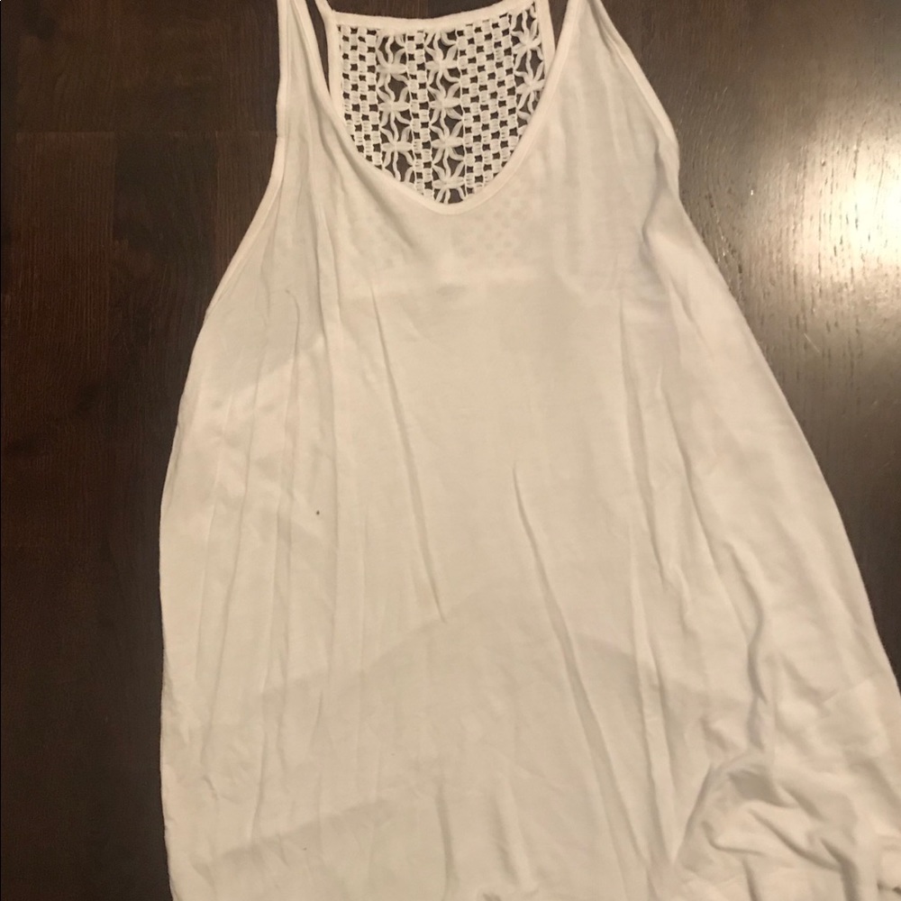 White tank top